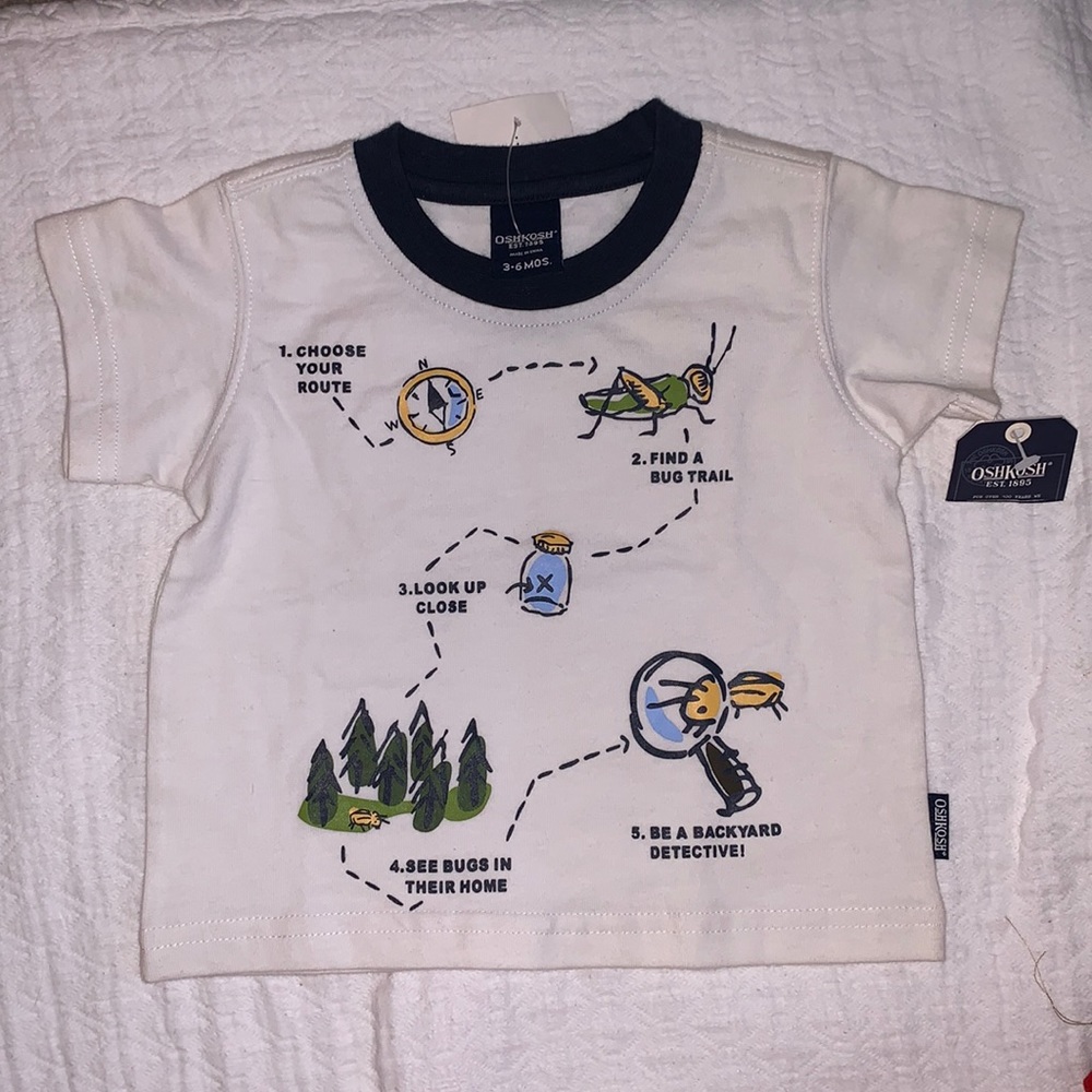 🔎Oshkosh bug shirt 🔍